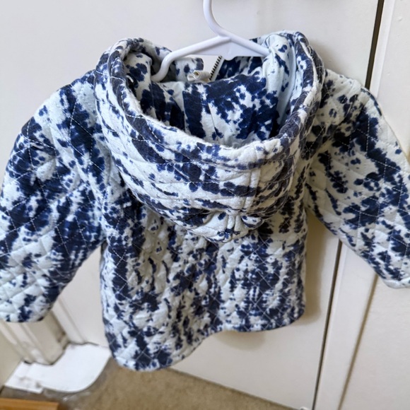 Kate Quinn The Woods Shibori Quilted Jacket 2T - Picture 2 of 3